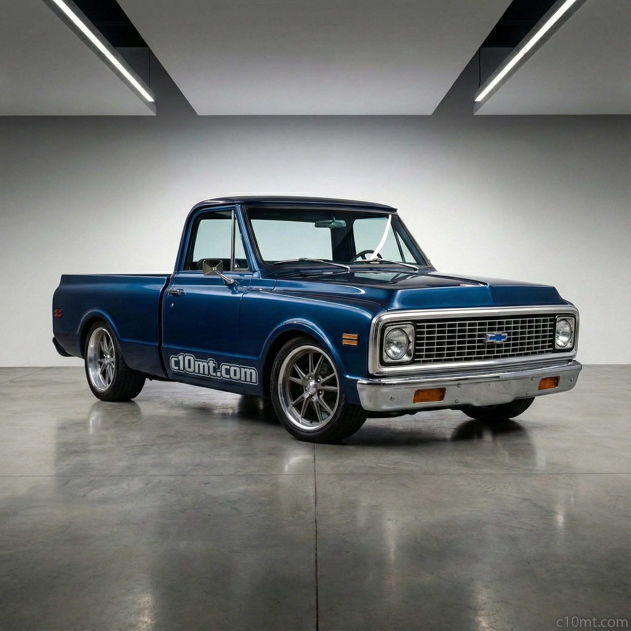 Professional library of classic Chevrolet C10 truck models and technical history